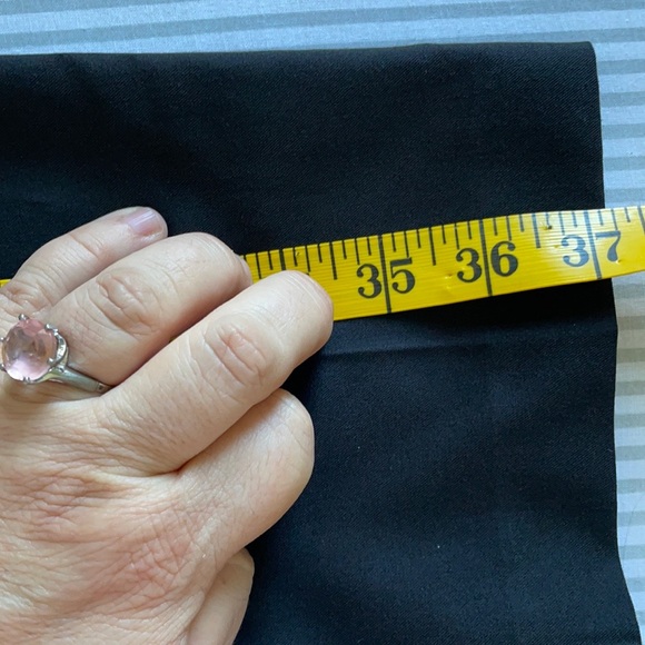 Top Shop Straight Leg Black Pants, Size 8 - Picture 14 of 14